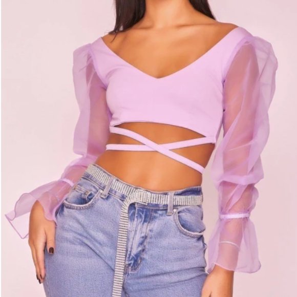 Tops - Katch me purple top